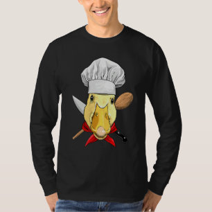 Restaurant Duck Chef Kitchen Cook Culinary Cooking T-Shirt