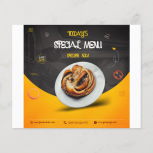 Restaurant flyers for your business
