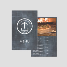Restaurant Food Menu Price List Rustic Chalkboard