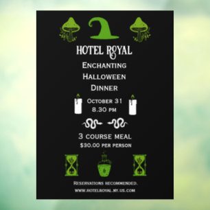 Restaurant Halloween Dinner Event