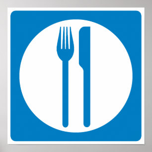 Restaurant Highway Sign