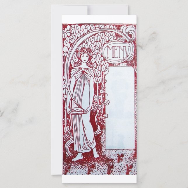 RESTAURANT MENU 2  RACK CARD (Front)