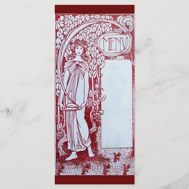 RESTAURANT MENU 2  RACK CARD (Front)