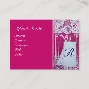 RESTAURANT MONOGRAM BUSINESS CARD