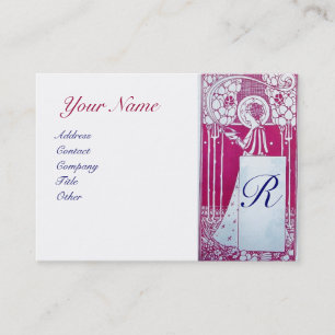 RESTAURANT MONOGRAM BUSINESS CARD