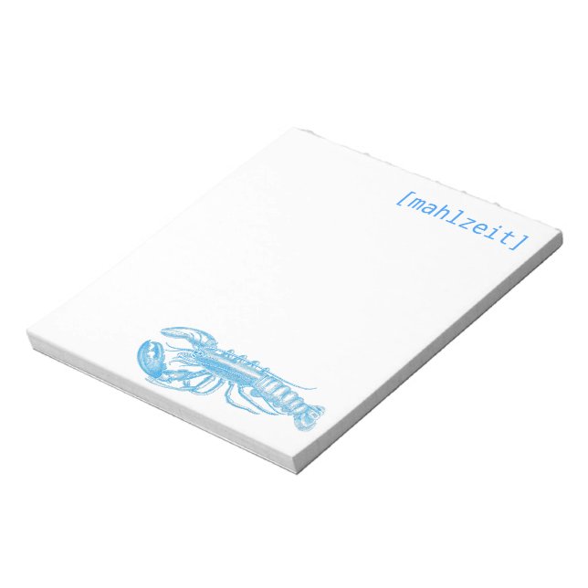 Restaurant notecards notepad (Rotated)