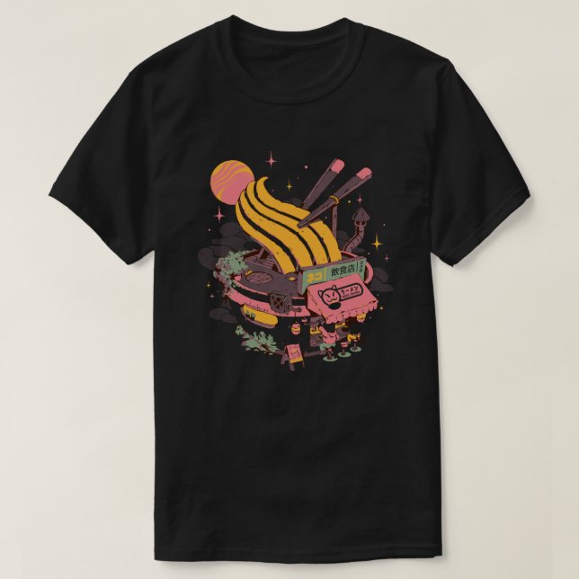 « Restaurant Ramen Bowl » par ilustrata T-Shirt (Design Front)