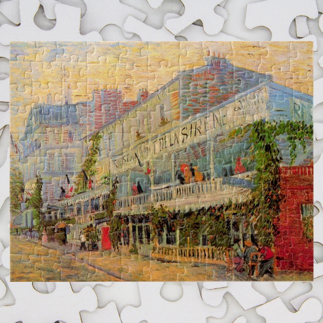 Restaurant Sirene, Asnières by Vincent van Gogh Jigsaw Puzzle (Creator Uploaded)