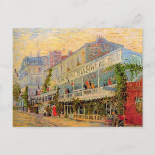 Restaurant Sirene, Asnières by Vincent van Gogh Postcard