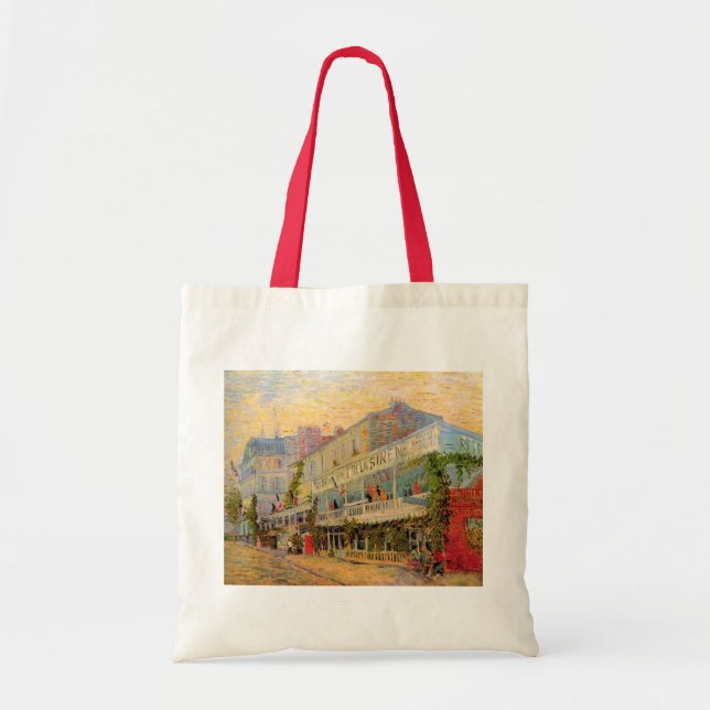 Restaurant Sirene, Asnières by Vincent van Gogh Tote Bag (Front)