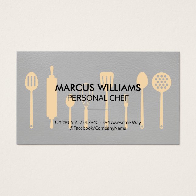 Restaurant Utensils | Executive Chef (Front)