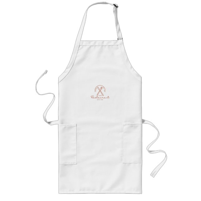 #RestaurantEstd1988Apron Long Apron (Front)