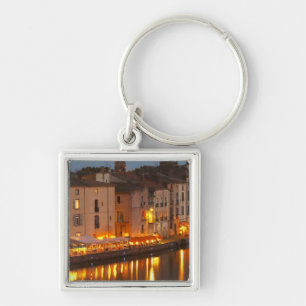 Restaurants along the l'Herault river. L'Herault Key Ring