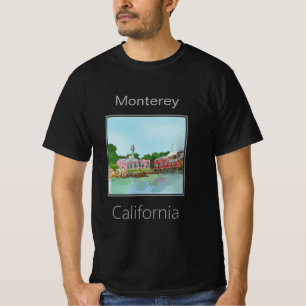 Restaurants on Pilings, Monterey Bay, California T-Shirt