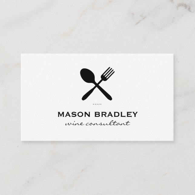 Restaurantuer Business Card (Front)