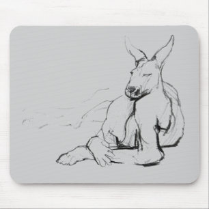 Resting Athlete Mouse Pad