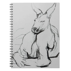 Resting Athlete Spiral Notebook
