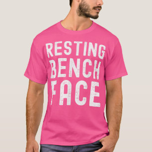 Resting Bench Face Scientist Science Lovers Microb T-Shirt