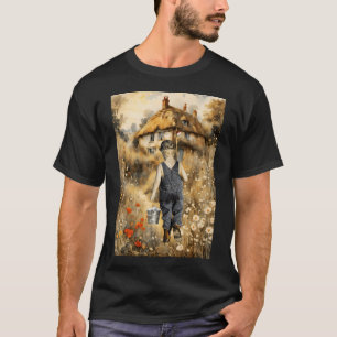 resting by the water with a dog T-Shirt