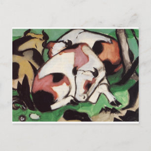 Resting Cows by Franz Marc Postcard