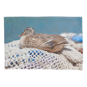 Resting Duck Pillowcase