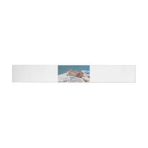 Resting Duck Wraparound Address Label