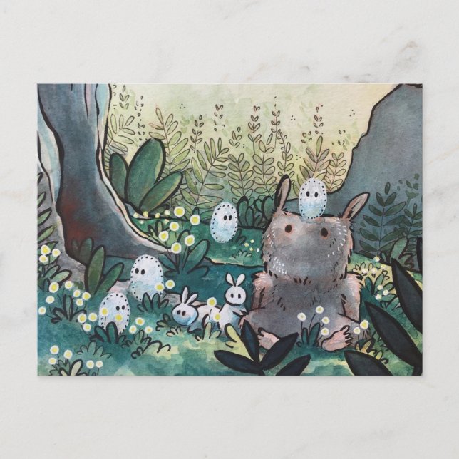 Resting from expectations - send me postcard (Front)