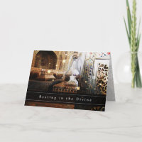 Resting In The Divine - Card, Condolence, Greeting