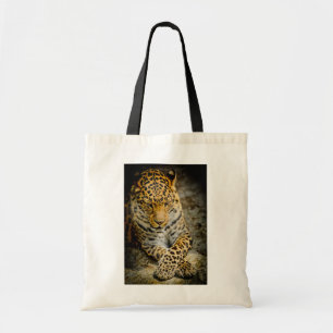 Resting Leopard Tote Bag