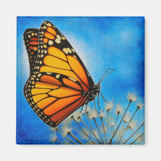 Resting Monarch magnet