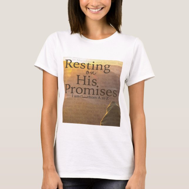 Resting On His Promises T-Shirt (Front)