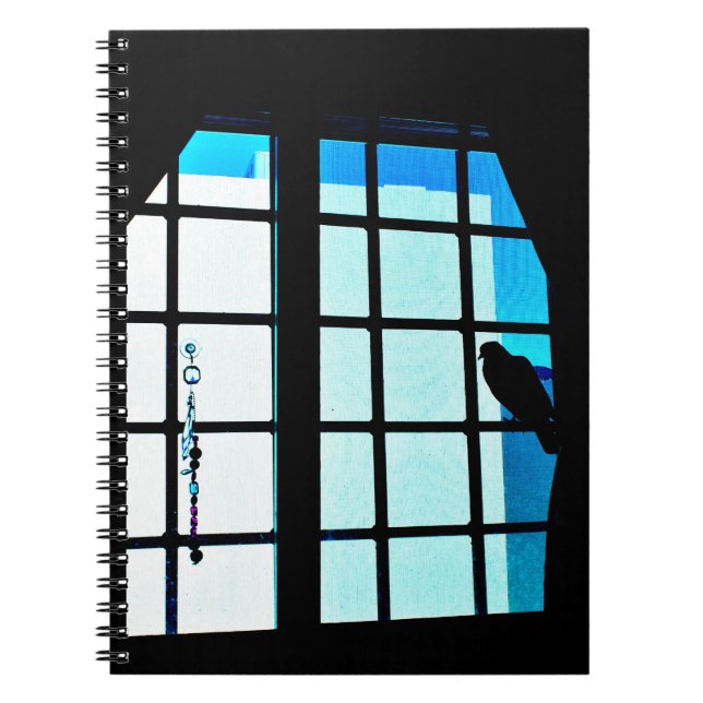 Resting Pigeon Spiral Notebook (Front)