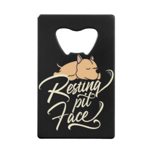 Resting Pit Face Pitbull Lovers