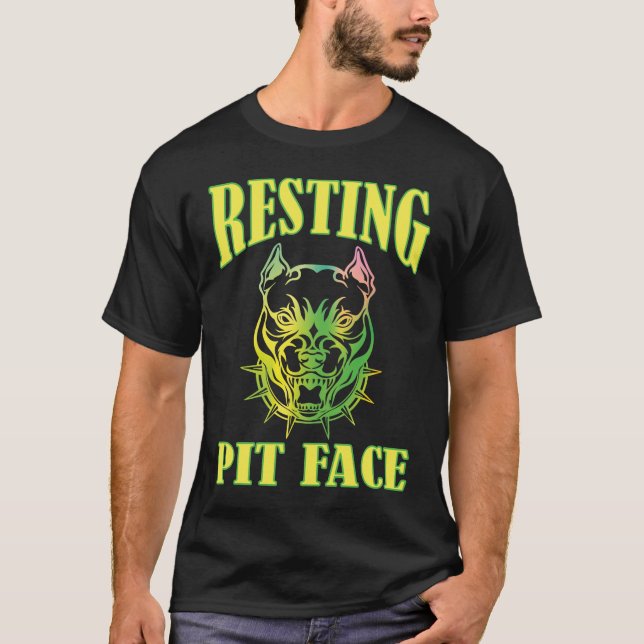 Resting Pit Face T-Shirt (Front)