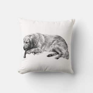 Resting Realistic Dog Pillow Inspires Calm Heart A