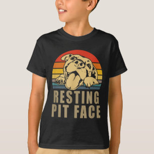 Resting T Face - Tbull Lovers Gift For Men And Wom T-Shirt
