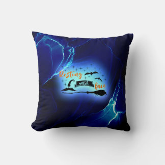 Resting Witch Face Cushion