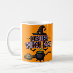 Resting Witch Face – Funny Witch Halloween Coffee Mug