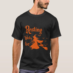 "Resting Witch Face Halloween T-Shirt – Funny Spoo
