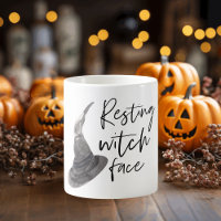 Resting Witch Face | Happy Halloween | Fun Quote |