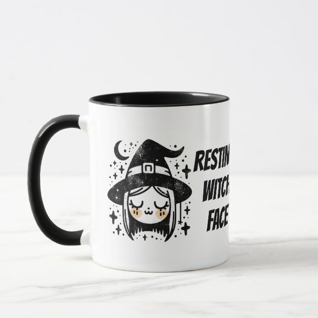  Resting Witch Face Mug (Left)