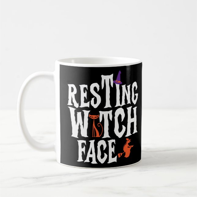 Resting Witch Face Women's Resting Witch Face  Coffee Mug (Left)