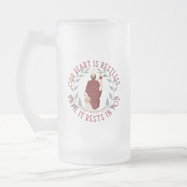 Restless Heart St Augustine Mug (Left)