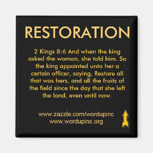 Restoration Magnet