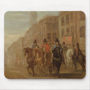 Restoration Procession of Charles II at Cheapside, Mouse Pad