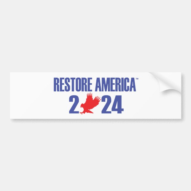 Restore America Bumper Sticker (Front)