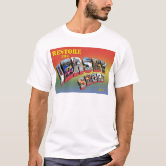Restore Jersey Shore Hurricane Relief tee shirt