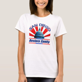 Restore Sanity - San Diego T-Shirt