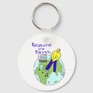 Restore the Earth Keychain