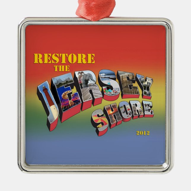 Restore the Jersey Shore ornament (Front)